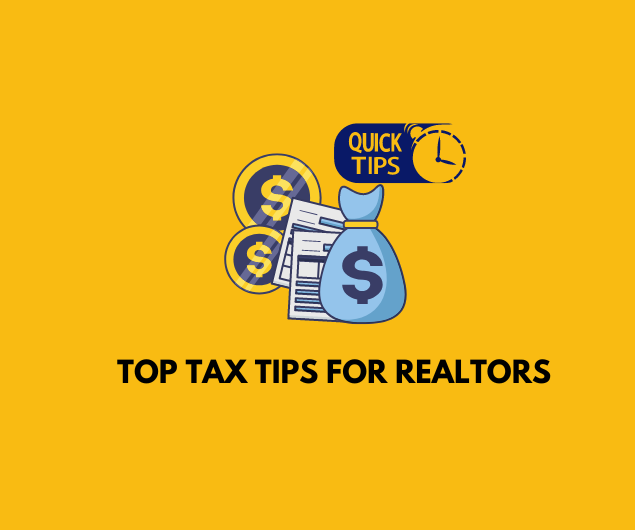 TOP TAX TIPS FOR REALTORS